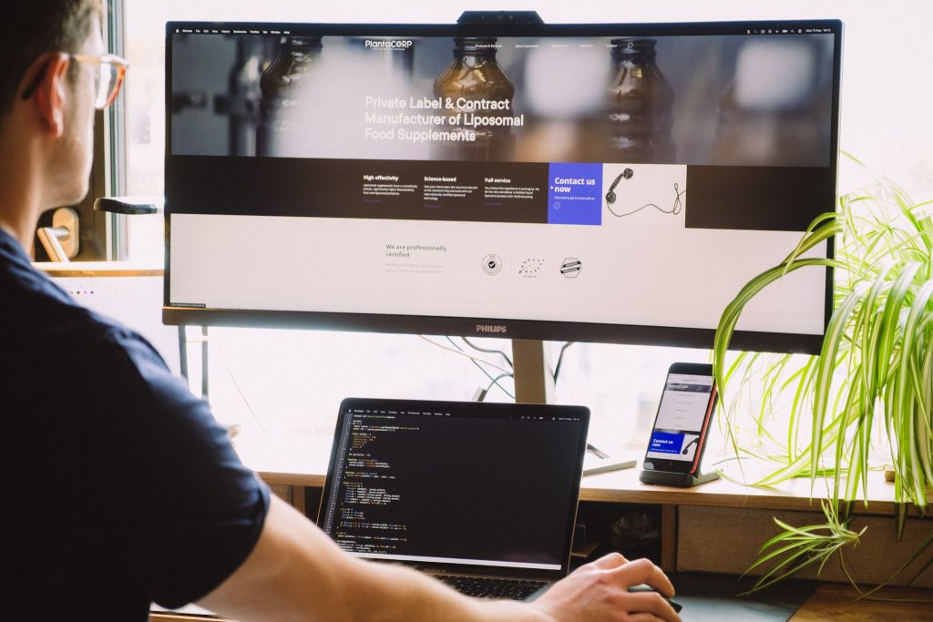 PlantaCorp website development